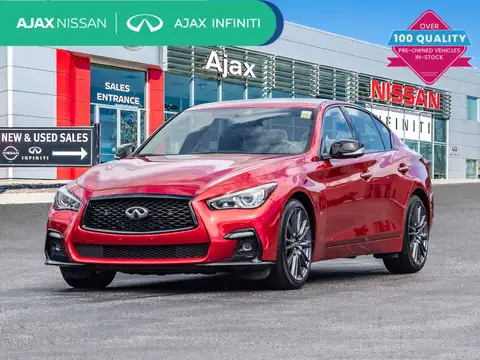 Infiniti Q50 Red Sport