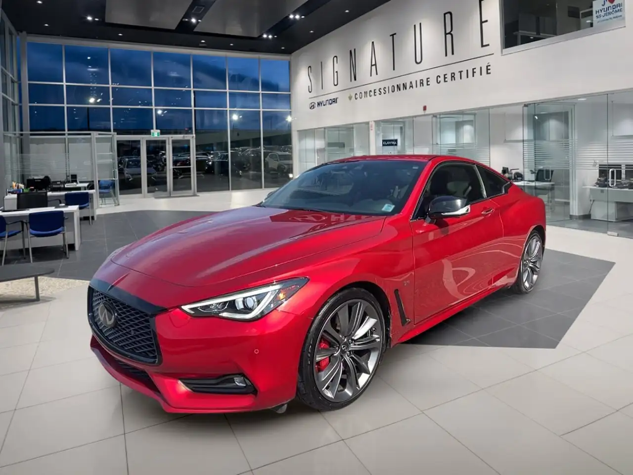 2021 Infiniti Q60 Red Sport