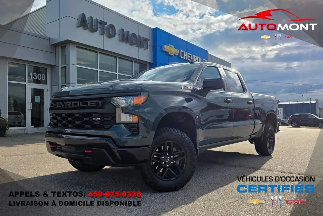 2025 Chevrolet Silverado 1500 Custom Trail Boss