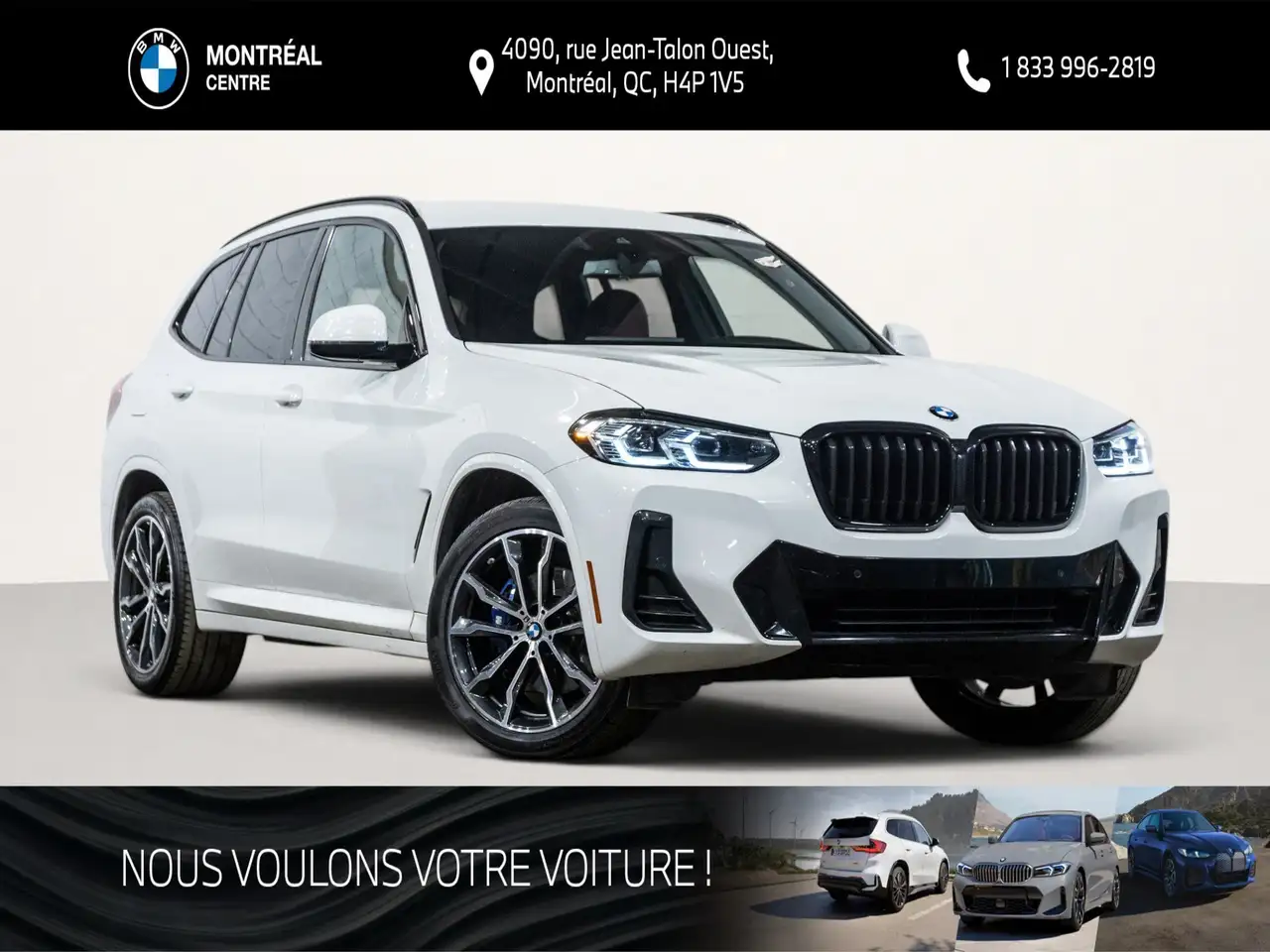 2023 BMW X3 30i