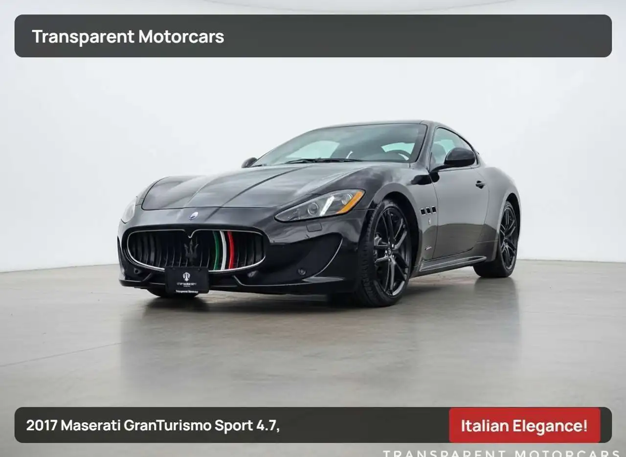 2017 Maserati GranTurismo