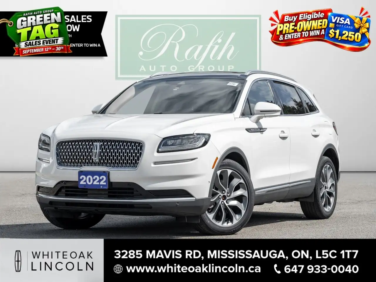 2022 Lincoln Nautilus Reserve