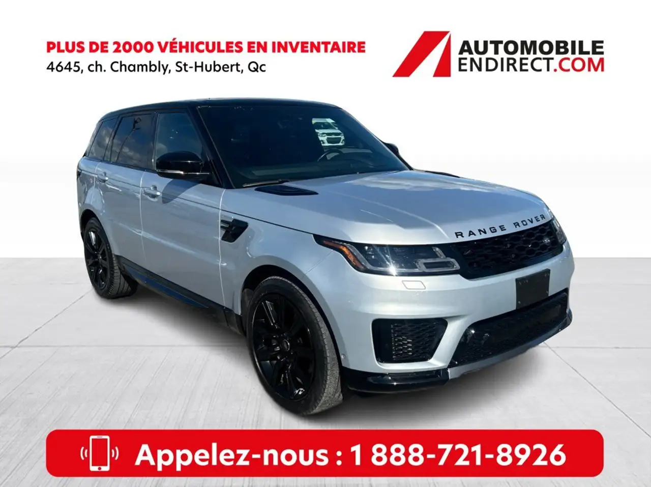 2021 Land Rover Range Rover Sport HSE Silver TD6