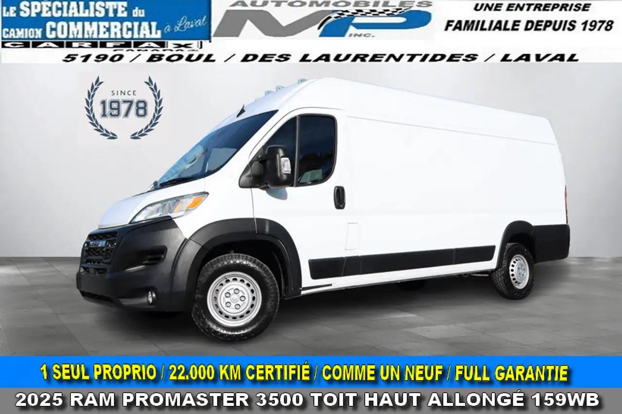 2025 RAM ProMaster