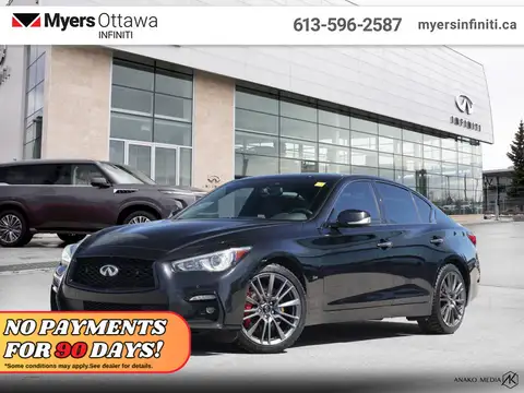 Infiniti Q50 Red Sport