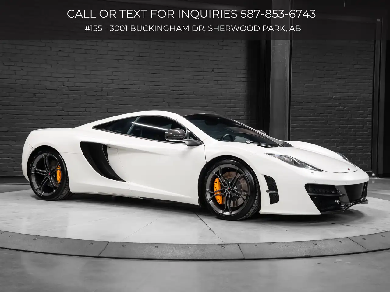 2012 McLaren 12 C
