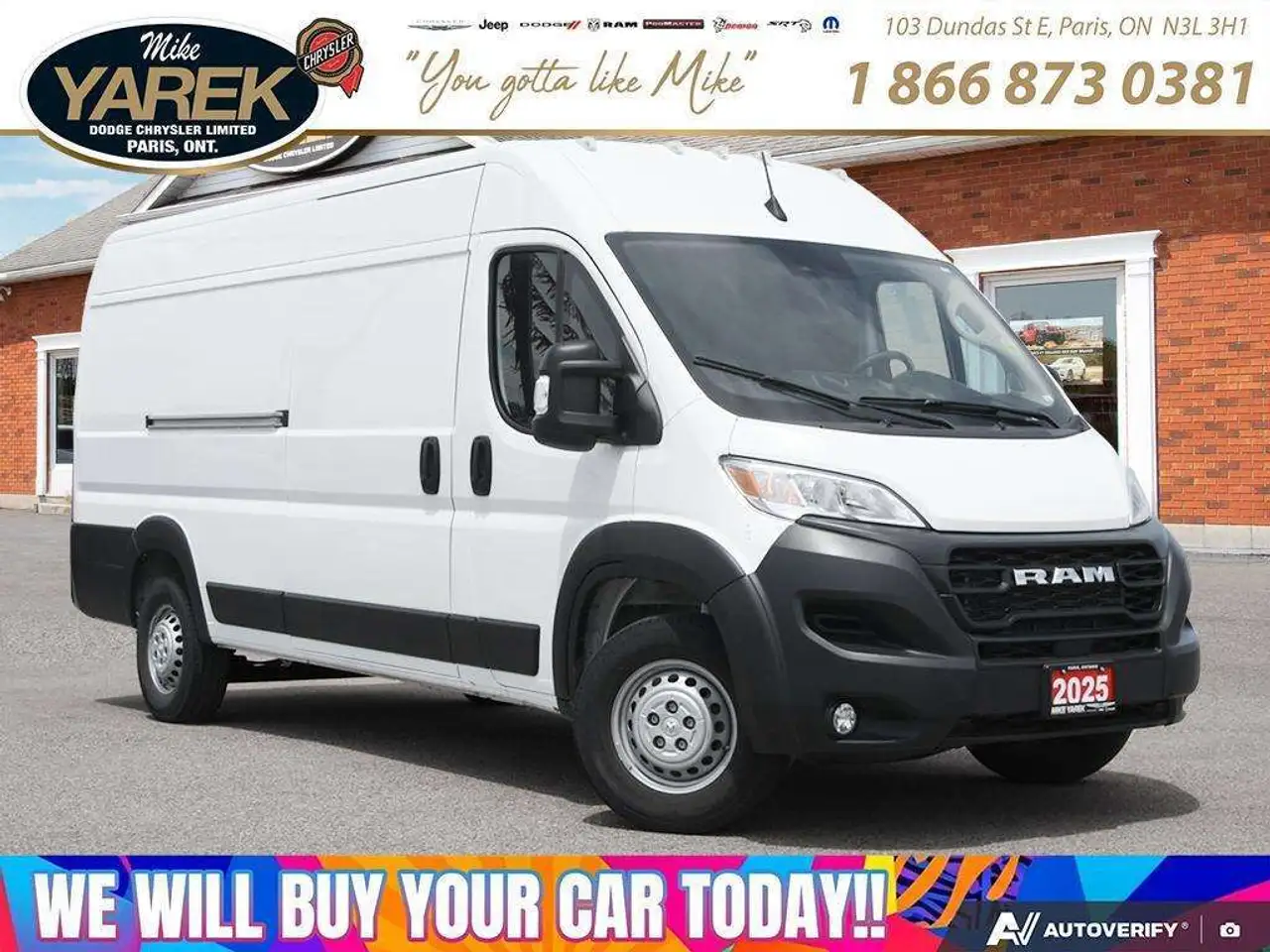 2025 RAM ProMaster