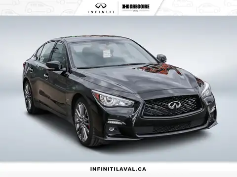 Infiniti Q50 Red Sport
