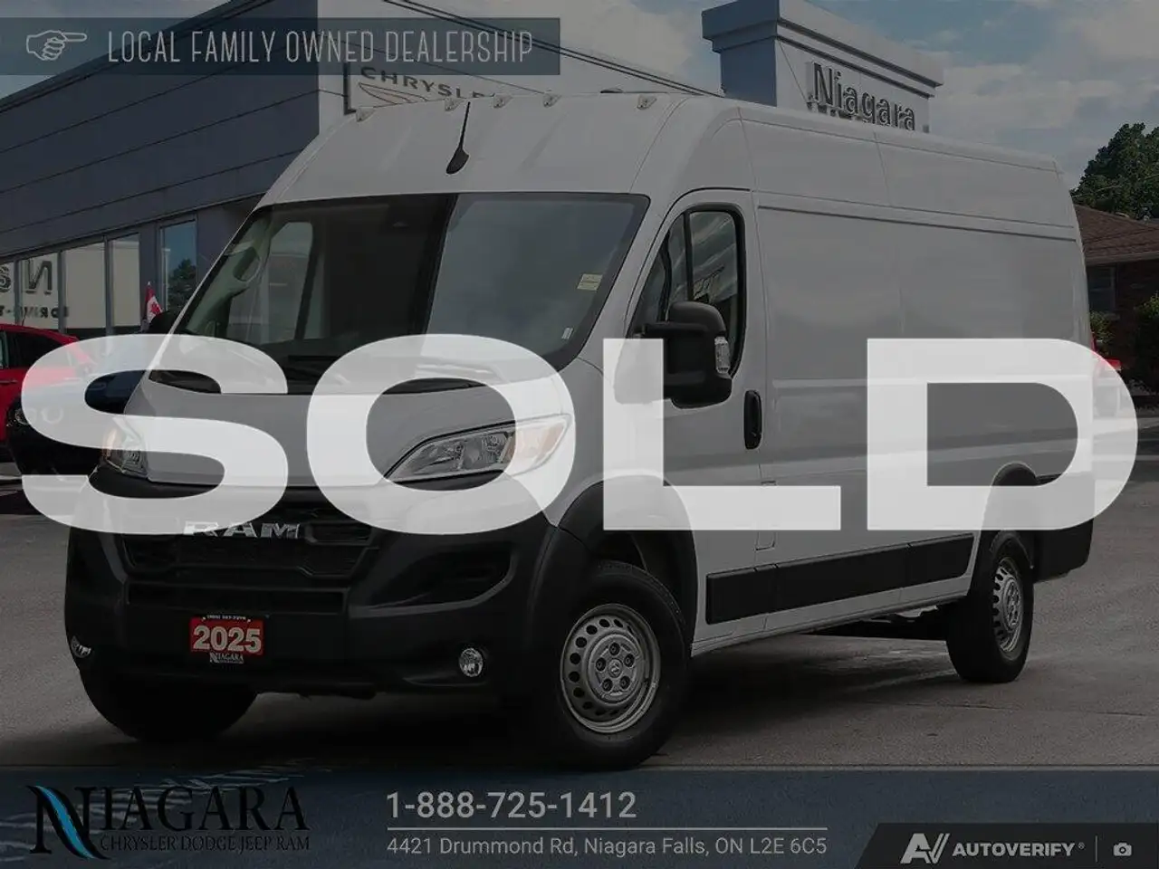 2025 RAM ProMaster